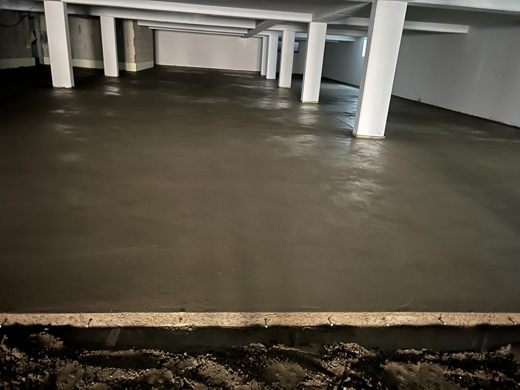 B. G. Bau GmbH – Tiefgarage mit Estrichboden